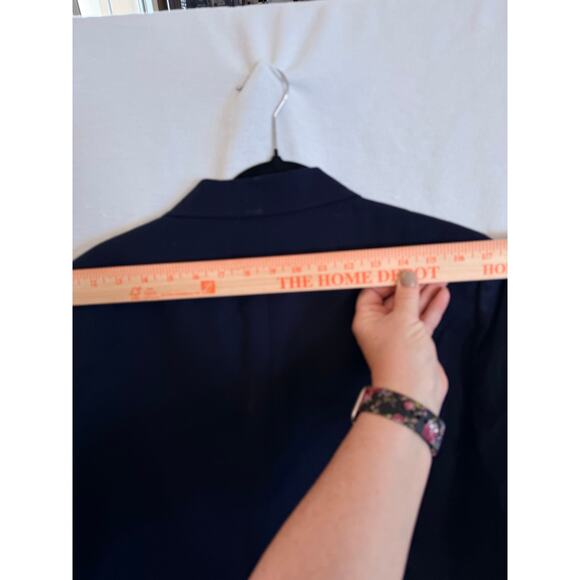 Lauren Ralph Lauren Navy Crest Blazer – Gold Buttons – Women’s size 14 - Picture 9 of 11